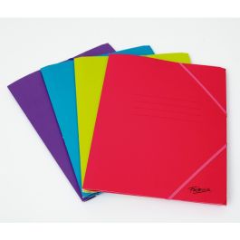 CARPETA CARTÓN GOMAS COLORES VARIADOS