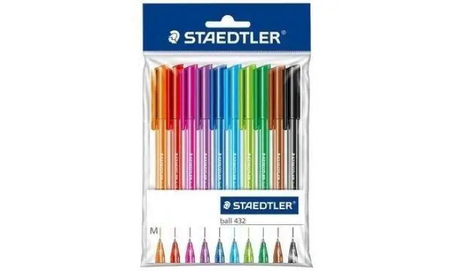 BOLIGRAFOS BAL 32 10 COLORES