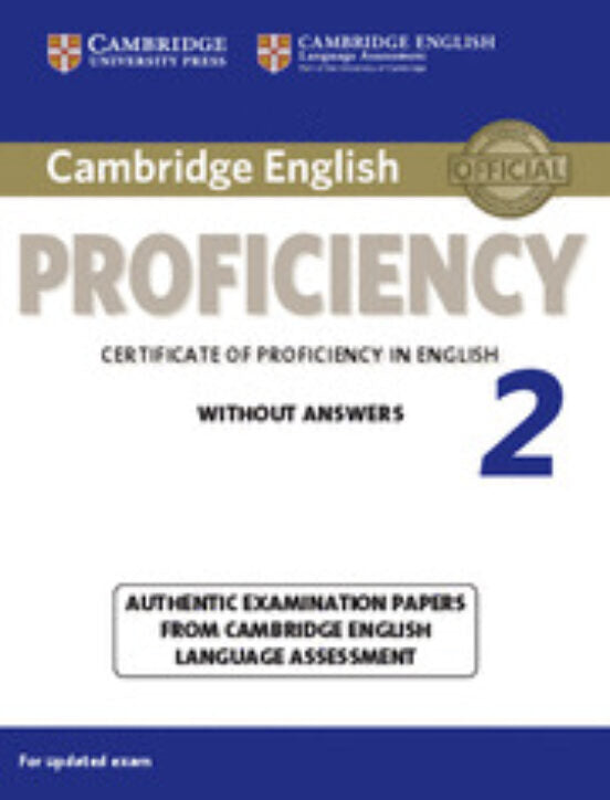 CAMBRIDGE ENGLISH PROFICIENCY 2