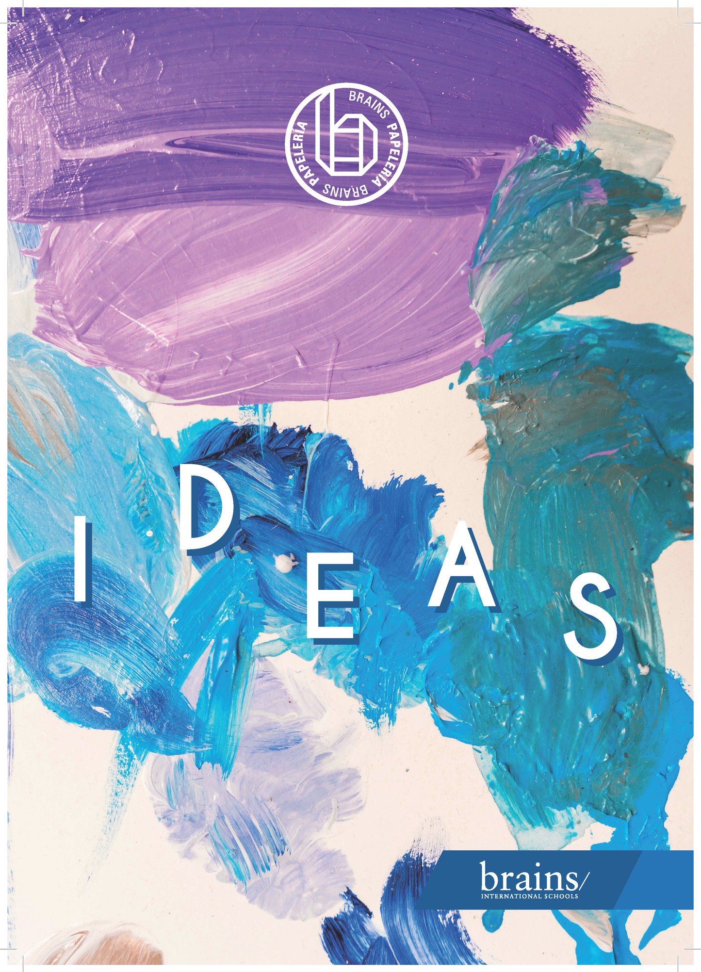 CUADERNO A4 CON GRAPAS DE 1 LÍNEA BRAINS