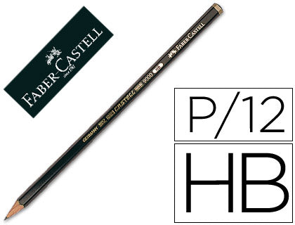 LAPIZ HB FABER CASTELL 9000