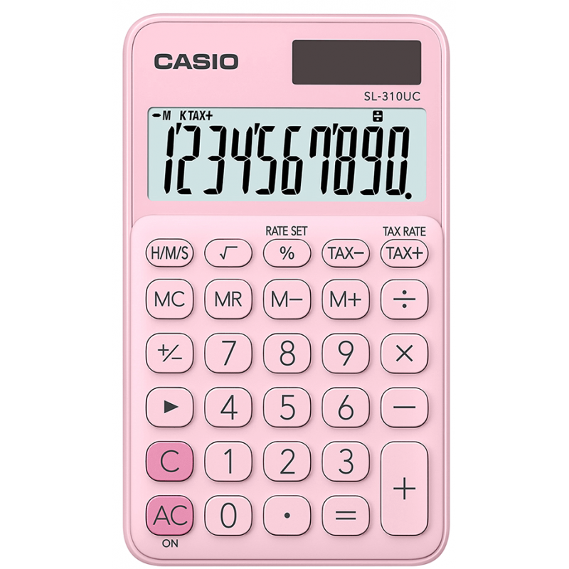 CALCULADORA CASIO SL-310UC-PK ROSA