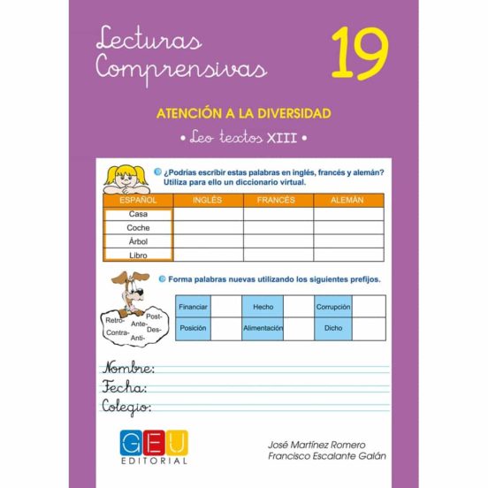 LECTURAS COMPRENSIVAS 19