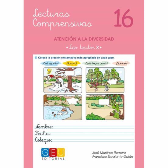 LECTURAS COMPRENSIVAS 16