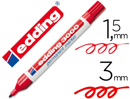 edding 3000 permanent marker