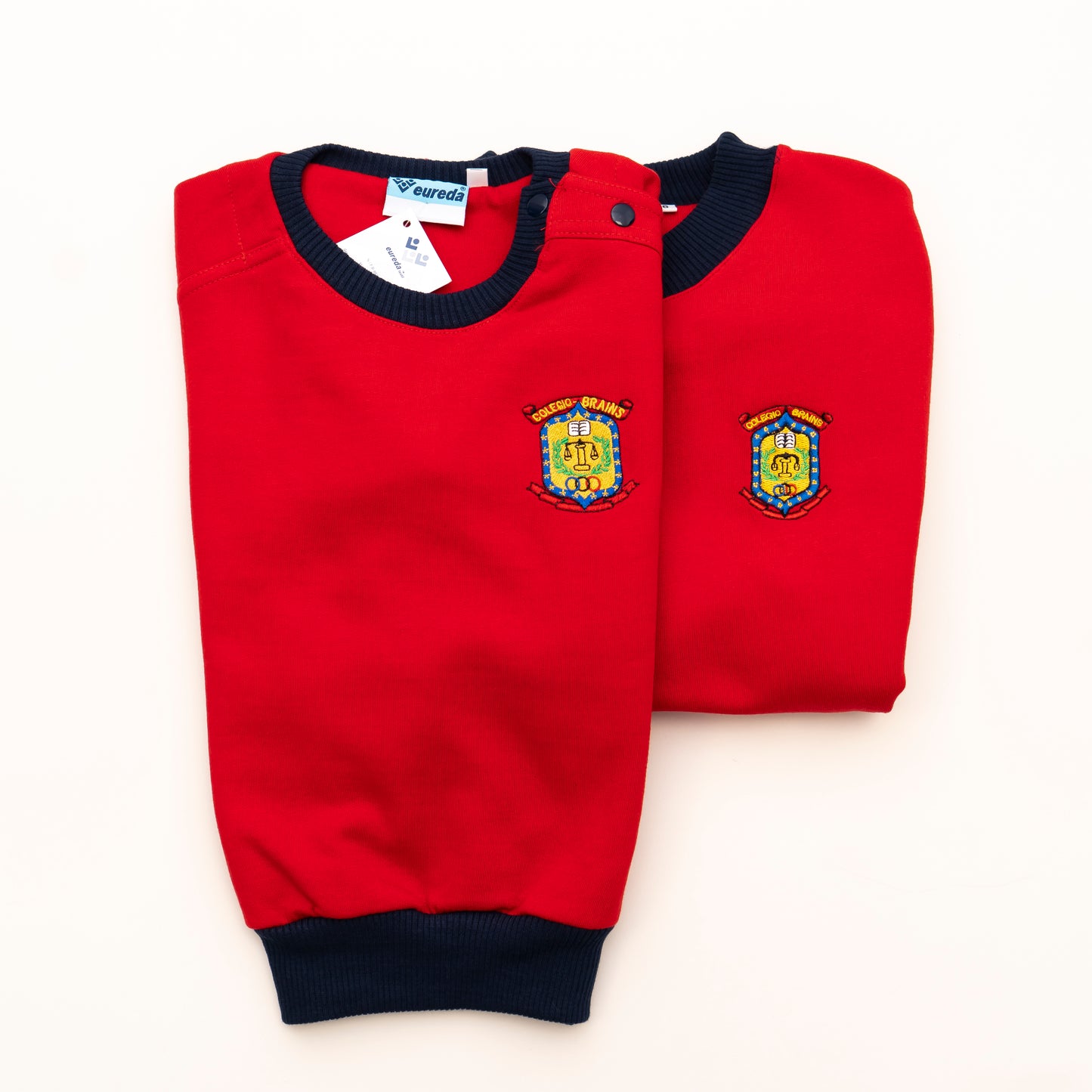 Sudadera Coderas Infantil corchetes Brains