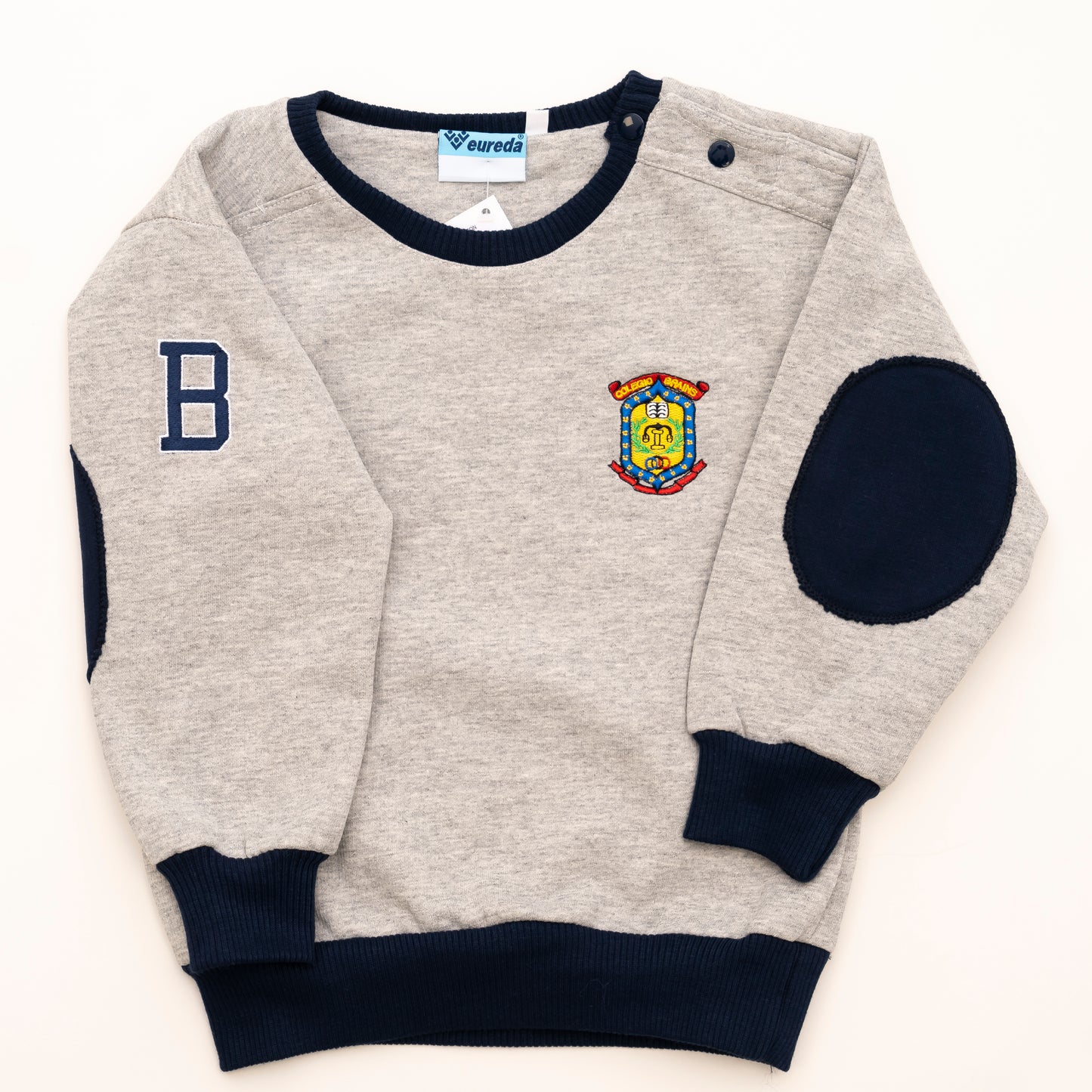 Sudadera Coderas Infantil corchetes Brains
