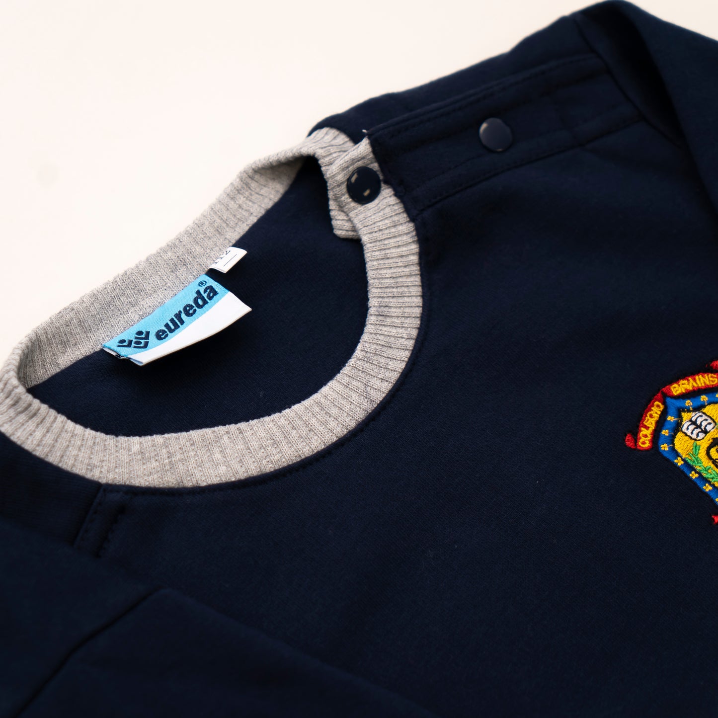 Sudadera Coderas Infantil corchetes Brains