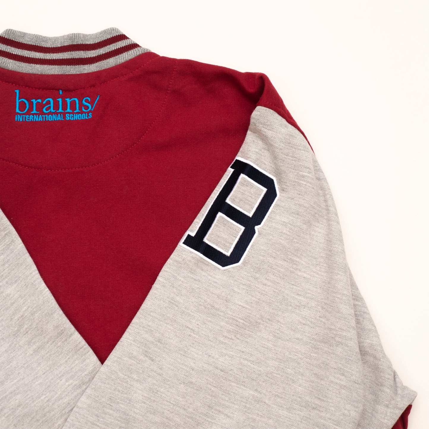 Beisboleras Corchetes Brains Granate/Gris