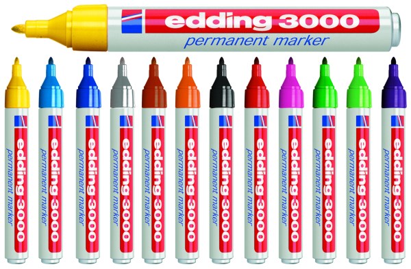 edding 3000 permanent marker