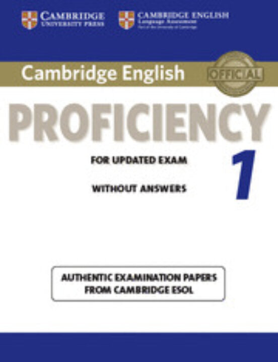 CAMBRIDGE PROFICIENCY 1