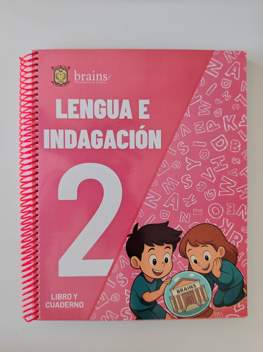 Cuaderno de Actividades Lengua Brains 2º Primaria