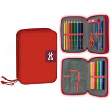 PLUMIER ALPINO 2 PISOS ROJO