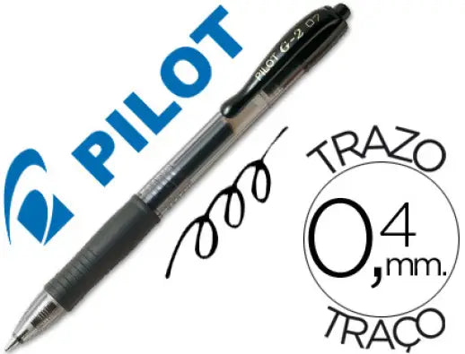 PILOT Flowpack G-2 Bolígrafo Tinta Gel Azul,Negro,Rojo,Verde - Punto medio