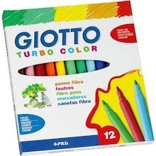 Rotuladores Giotto Turbo Color C/12
